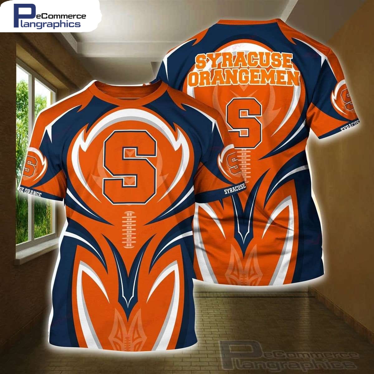 Syracuse Orange NCAA Football All Over Printed T-Shirt