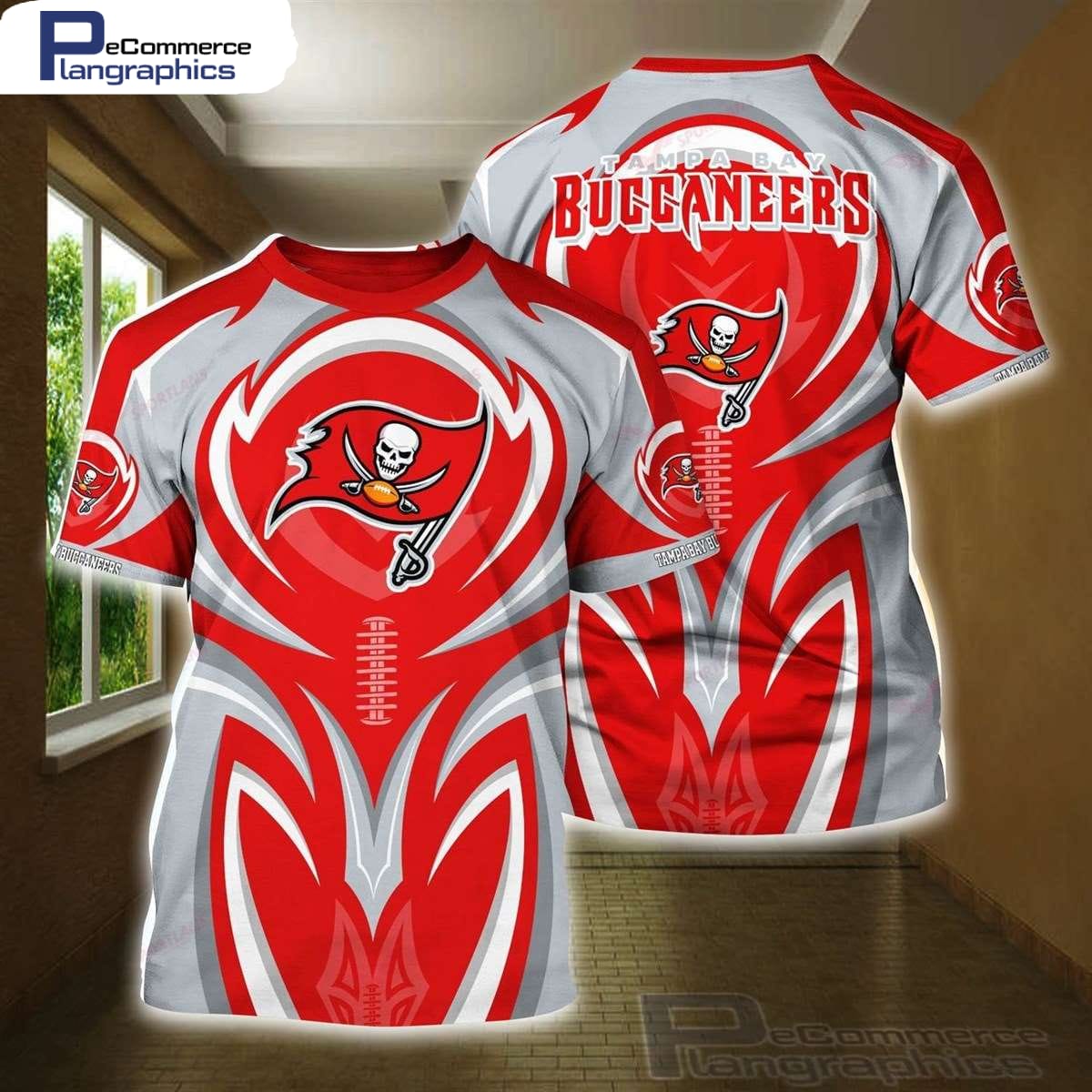 Tampa Bay Buccaneers NFL All Over Printed T-Shirt