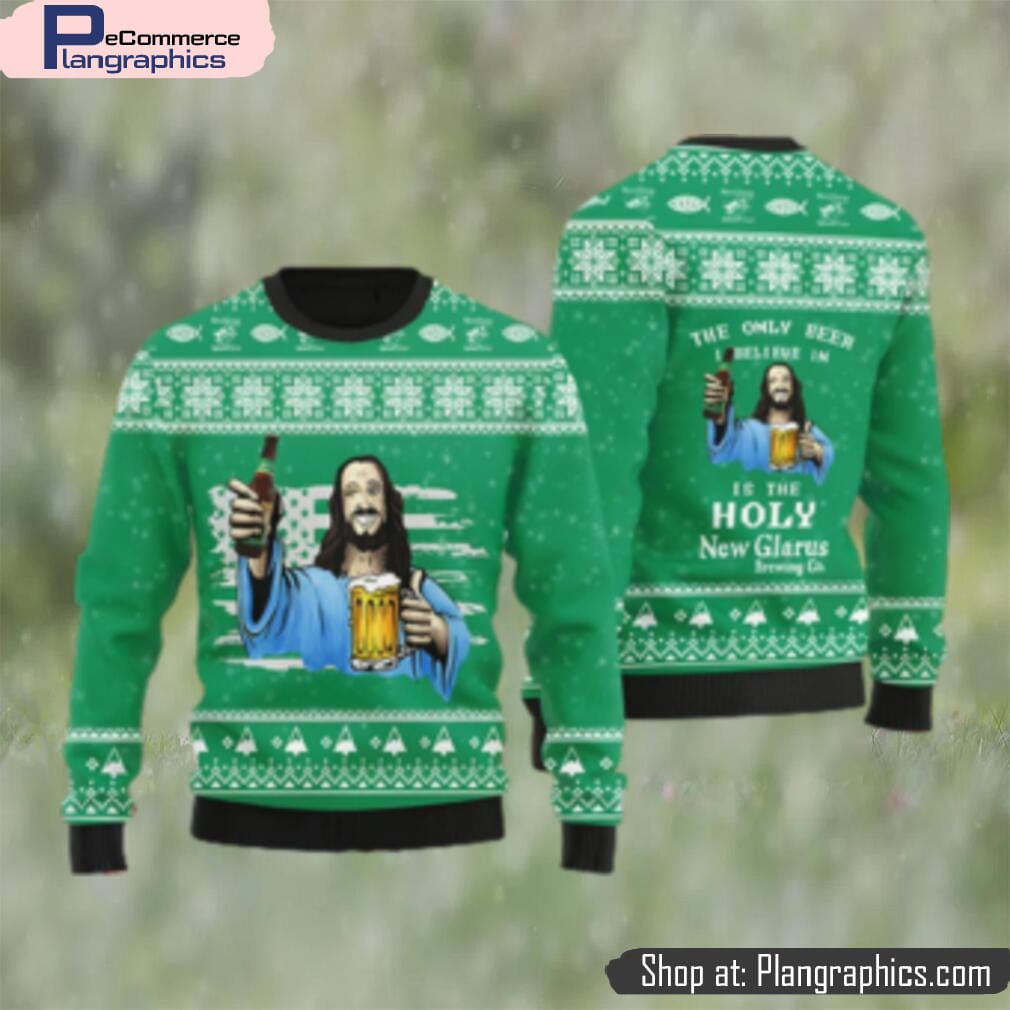 Pabst Blue Ribbon In My Veins Jesus In My Heart Ugly Sweater