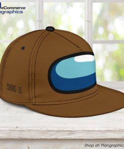 brown-crewmate-snapback-hat-among-us-gift-idea-2