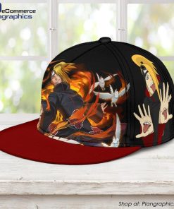 deidara-snapback-hat-naruto-custom-anime-hat-4