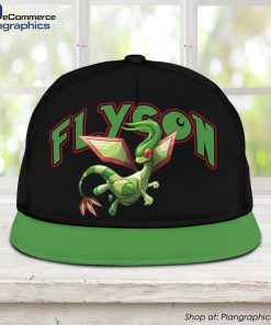 flygon-snapback-hat-anime-fan-gift-idea-1