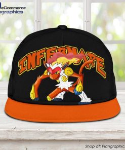 infernape-snapback-hat-anime-fan-gift-idea-1