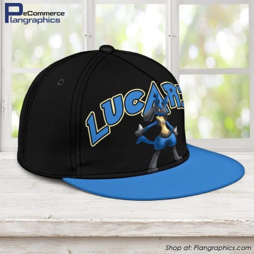 lucario-snapback-hat-anime-fan-gift-idea-2