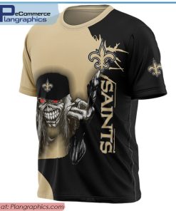 new-orleans-saints-t-shirt-iron-maiden-skull-gift-for-halloween-1