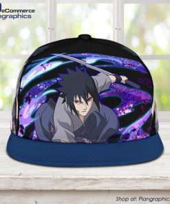 uchiha-sasuke-snapback-hat-naruto-custom-anime-hat-1