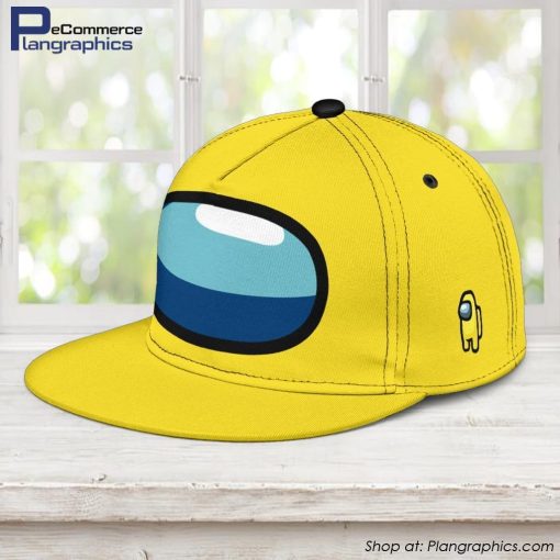 yellow-crewmate-snapback-hat-among-us-gift-idea-4
