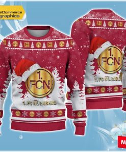 1-fc-nurnberg-ugly-christmas-sweater-gift-for-christmas-1