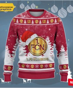 1-fc-nurnberg-ugly-christmas-sweater-gift-for-christmas-2