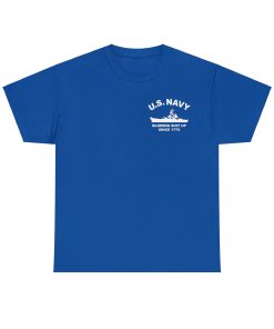Us navy with blowing sh*t up since 1775 unisex shirt