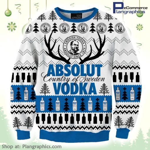 absolut-vodka-fun-ugly-christmas-sweater-beer-lover-christmas-gifts