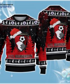 afc-bournemouth-premier-league-ugly-christmas-sweaters-1