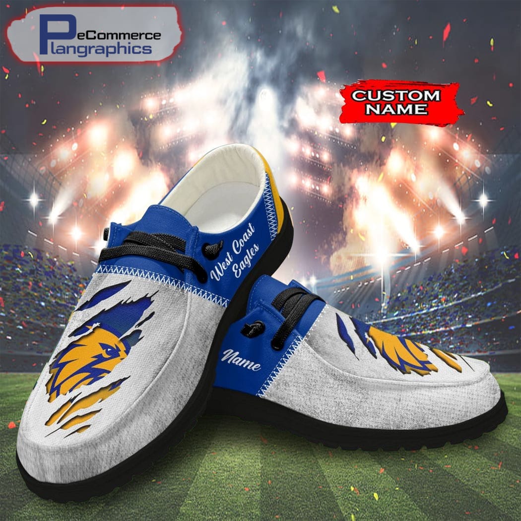 AFL West Coast Eagles Hey Dude Shoes For Fan