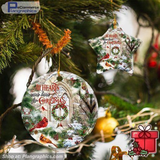 All Hearts Come Home for Christmas, Cardinal Ceramic Ornament