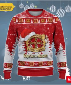 bayer-04-leverkusen-ugly-christmas-sweater-gift-for-christmas-2