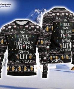 beer-the-tree-isnt-the-only-thing-getting-lit-ugly-christmas-sweater-for-men-and-women