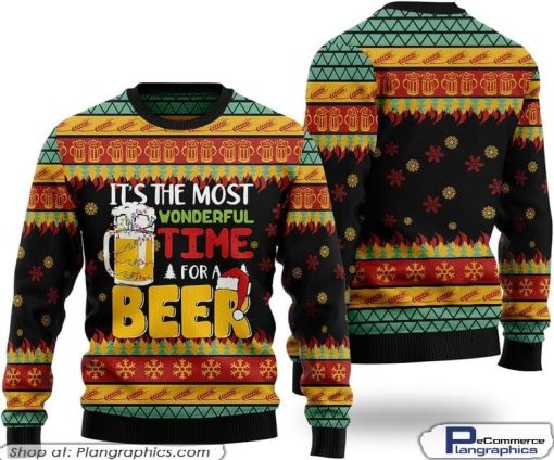 beer-unisex-ugly-christmas-sweater-funny-sweatshirt-long-sleeve-pullover-1