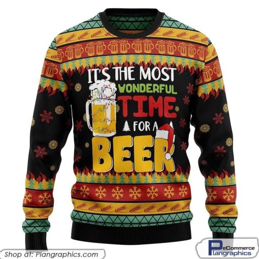beer-unisex-ugly-christmas-sweater-funny-sweatshirt-long-sleeve-pullover-2