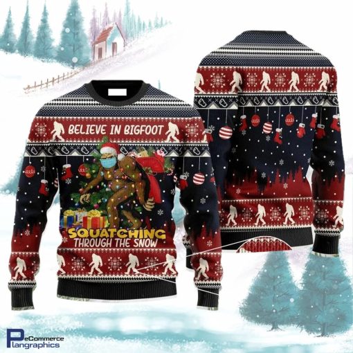 believe-in-bigfoot-christmas-sweater-gift-for-christmas-holiday-1