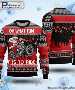 biker-motorcycle-lover-xmas-dirt-bike-ugly-christmas-sweater-1