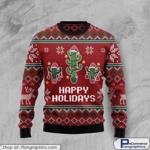 cactus-ugly-christmas-sweaters-for-men-and-women-1