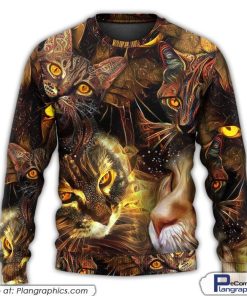 cat-art-lover-cat-lightning-style-ugly-christmas-sweaters-2