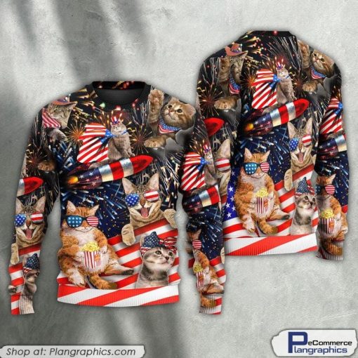 cat-independence-day-happy-firework-ugly-christmas-sweaters-1