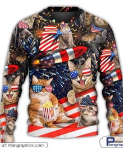 cat-independence-day-happy-firework-ugly-christmas-sweaters-2