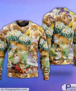cat-kitty-lover-art-ugly-christmas-sweaters-1