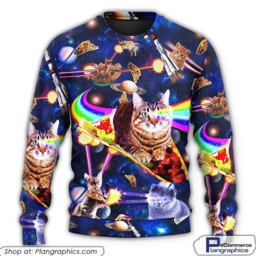cat-ride-food-in-space-ugly-christmas-sweaters-2