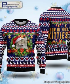 cat-show-me-your-kitties-ugly-christmas-sweater-1