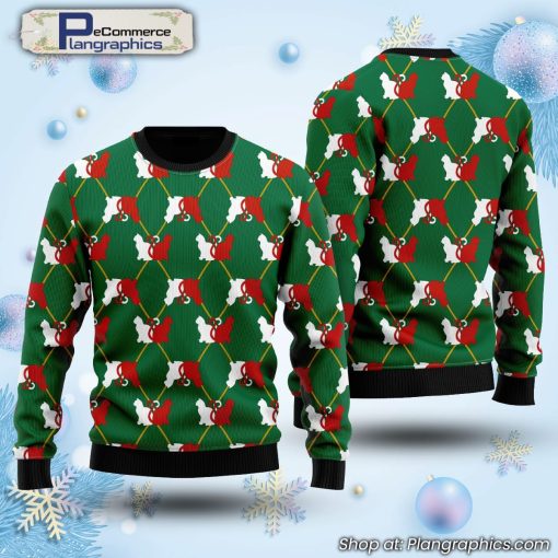 cat-silhouettes-green-argyle-ugly-christmas-sweater-1-1