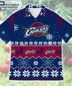 cleveland-cavaliers-christmas-short-sleeve-button-shirt-1