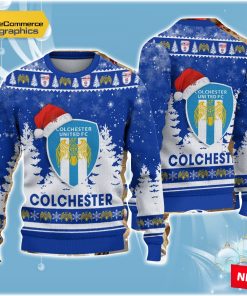 colchester-united-ugly-christmas-sweater-gift-for-christmas-1