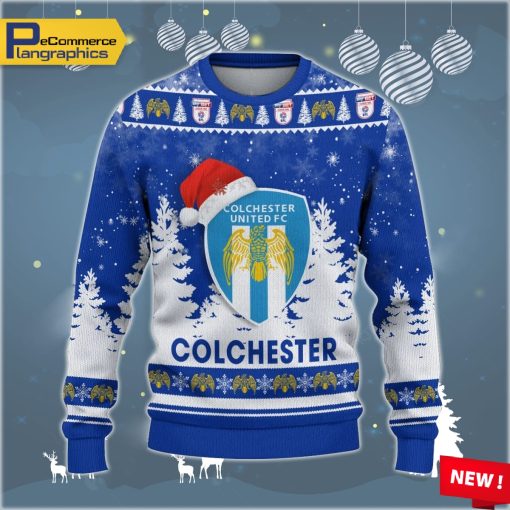colchester-united-ugly-christmas-sweater-gift-for-christmas-2