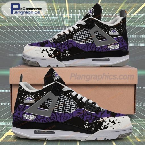 colorado-rockies-logo-design-air-jordan-4-sneakers