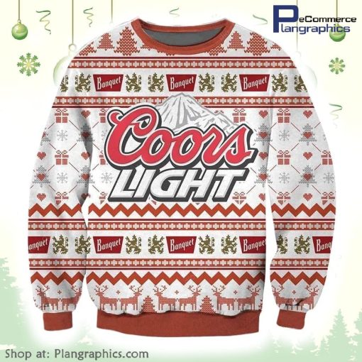 coors-light-beer-ugly-christmas-sweater-beer-lover-christmas-gifts