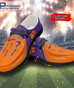 custom-clemson-tigers-football-team-and-monster-paws-hey-dude-shoes-2