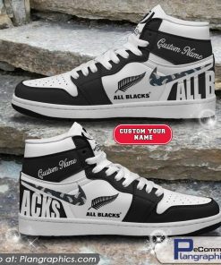 custom-name-all-blacks-air-jordan-1-shoes-1
