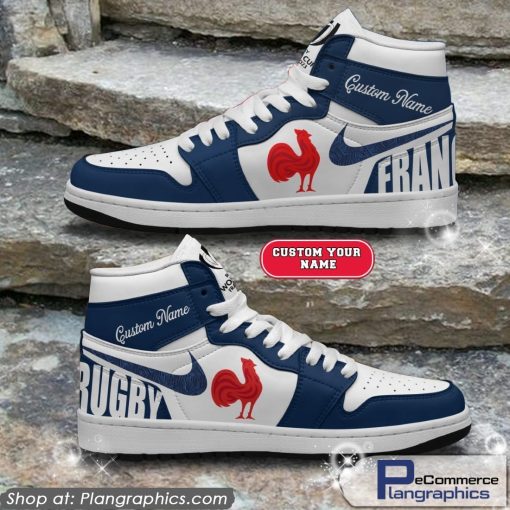 custom-name-france-rugby-jordan-1-shoes-1