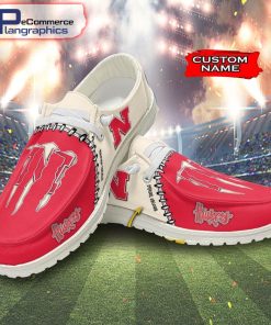 custom-nebraska-cornhuskers-football-team-and-monster-paws-hey-dude-shoes-1