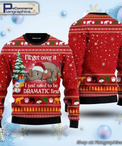 elephant-i-'ll-get-over-it-ugly-christmas-sweater-1