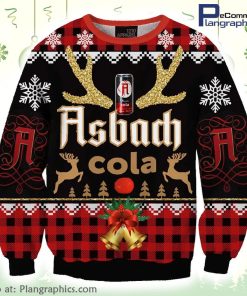 elk-antler-plaid-ugly-christmas-sweater-beer-lover-christmas-gifts