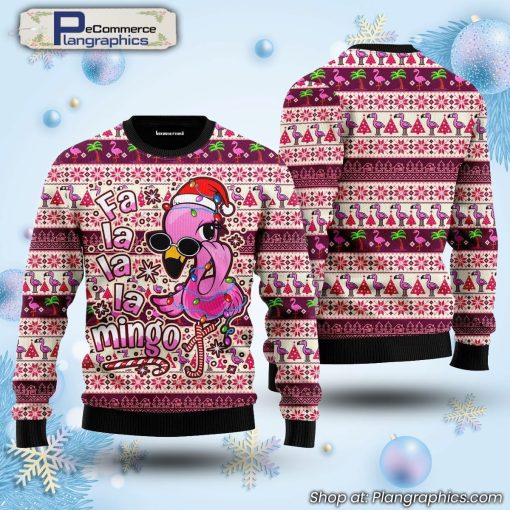 fa-la-la-mingo-ugly-christmas-sweater-1