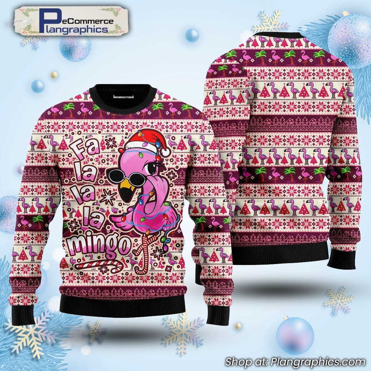 Fa La La Mingo Ugly Christmas Sweater