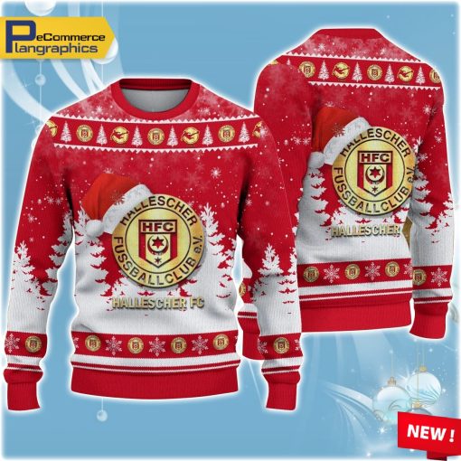 hallescher-fc-ugly-christmas-sweater-gift-for-christmas-1