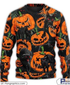 halloween-black-cat-pumpkin-scary-tropical-ugly-sweaters-2