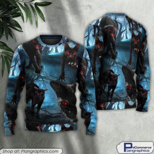 halloween-black-cat-scary-style-ugly-sweaters-1