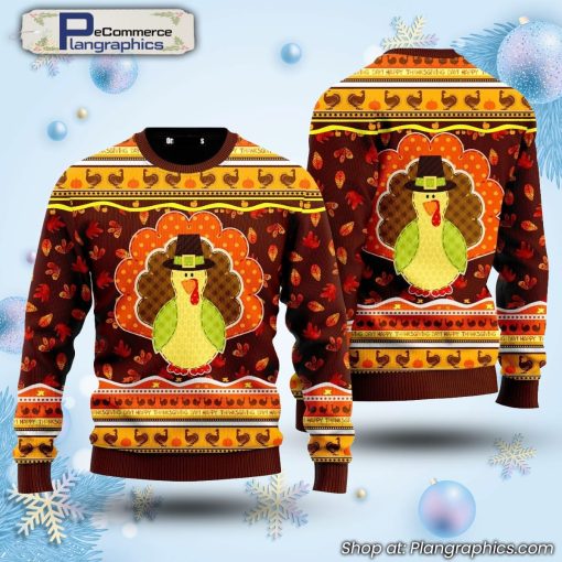 happy-thanksgiving-ugly-christmas-sweater-1