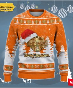 harley-davidson-ugly-christmas-sweater-gift-for-christmas-2